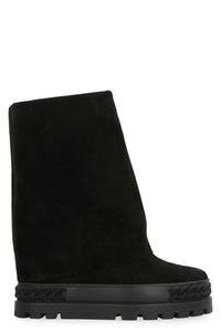 Suede ankle boots